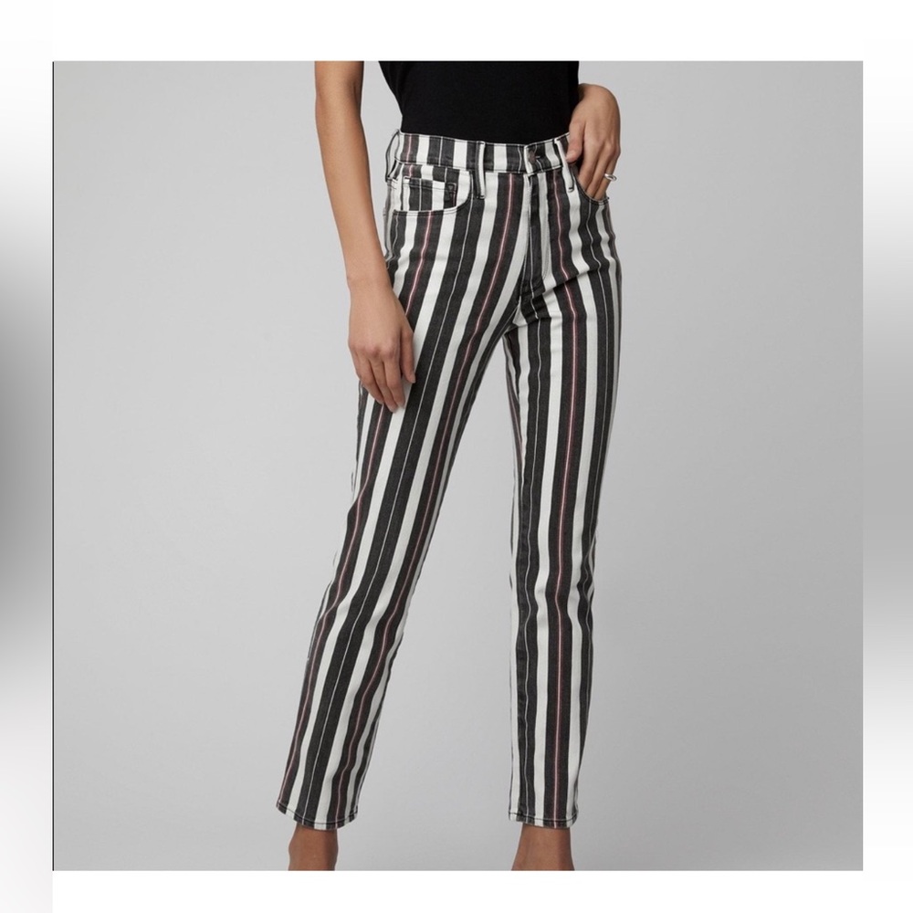 FRAME Striped Womens Pants